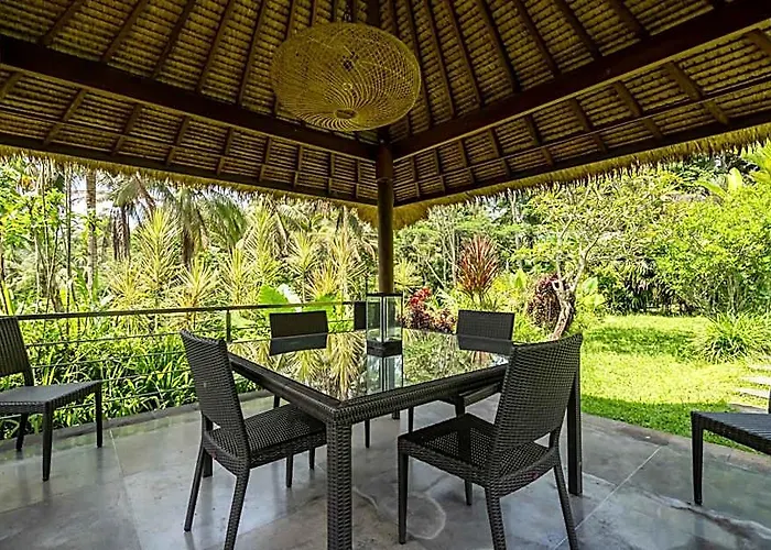 Themma Jungle - Sumptuous 3br Luxury With Majestic Jungle View In North Of Ubud ホテル バリ島