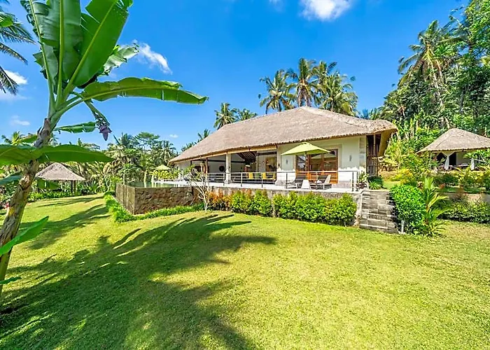 Themma Jungle - Sumptuous 3br Luxury With Majestic Jungle View In North Of Ubud 5* バリ島